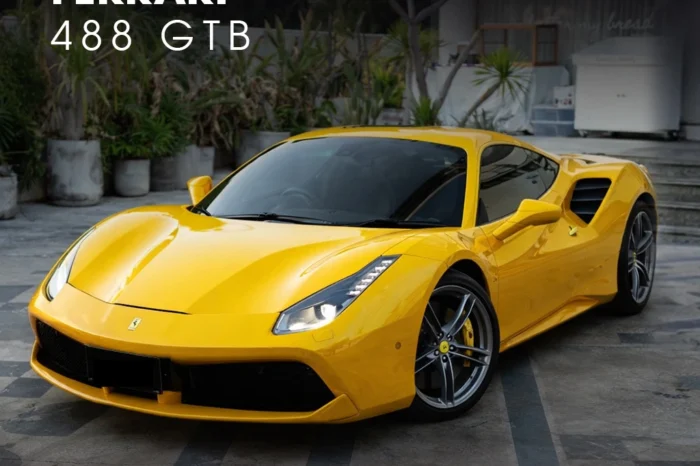 Ferrari 488 GTB 2019 Yellow