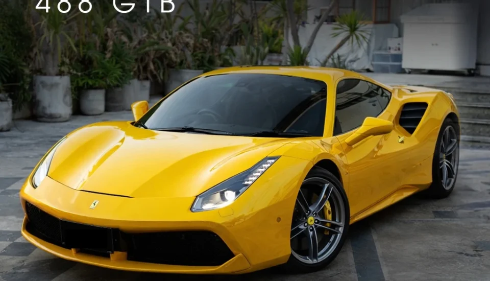Ferrari 488 GTB 2019 Yellow